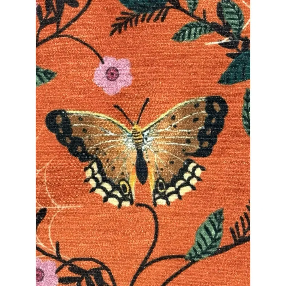 Christian Lacroix Butterfly Halloween Table Runners Bats Moth Set 2 Spider Ornge
